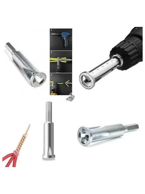 Huzalcsupaszító és csavaró szerszám