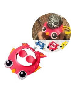   Hajmosó sapka gyerekeknek, Állítható méretű biztonságos fürdőszobai szemvédő sapka