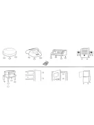 Öntapadós szilikon ajtóütköző (10 db)