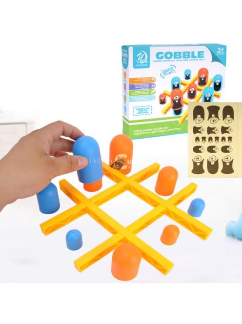 Gobble 3x3-as Amőba Családi Társasjáték