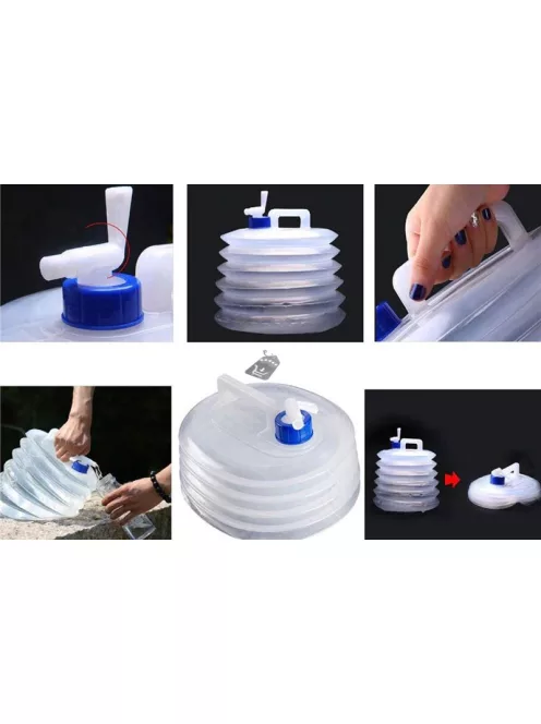 Összehajtható vizes palack