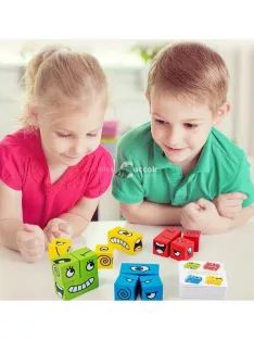   Készségfejlesztő emojis kirakó, logikai fejlesztőjáték