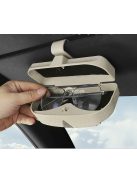 Autós napellenzőre szerelhető napszemüveg/szemüveg tartó