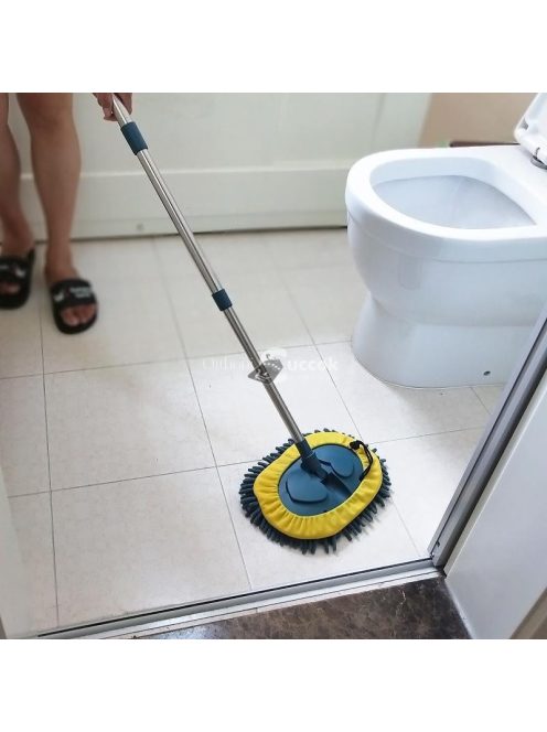 Mikroszálas háztartási tisztító, fürdőszobai csempe tisztító, ablakmosó mop