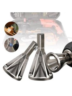 Külső sorjázó él-letörő szerszám