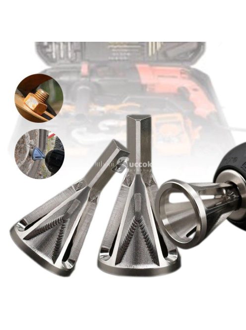 Külső sorjázó él-letörő szerszám