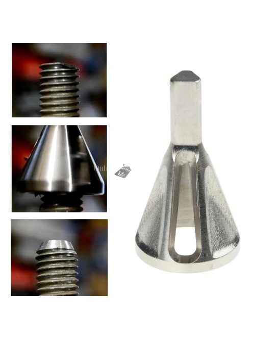 Külső sorjázó él-letörő szerszám