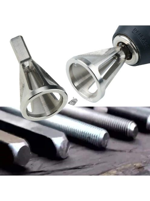 Külső sorjázó él-letörő szerszám