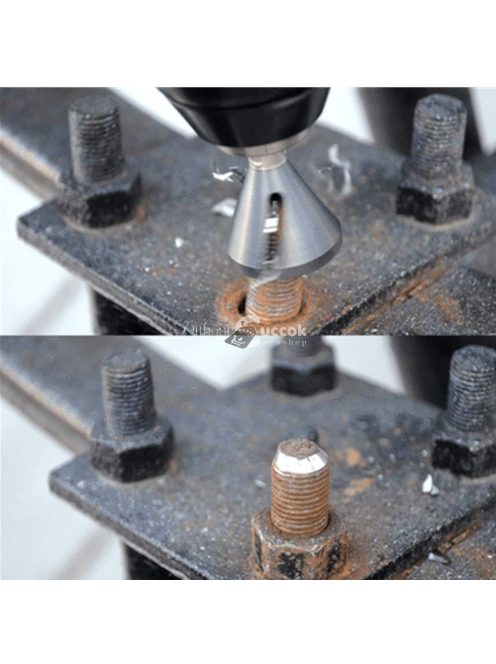 Külső sorjázó él-letörő szerszám