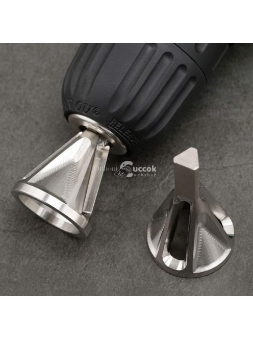 Külső sorjázó él-letörő szerszám