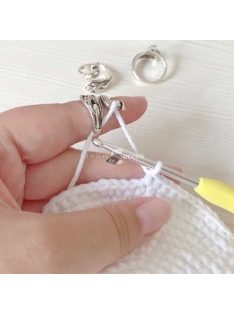 Horgológyűrű, gyűrű kötéshez