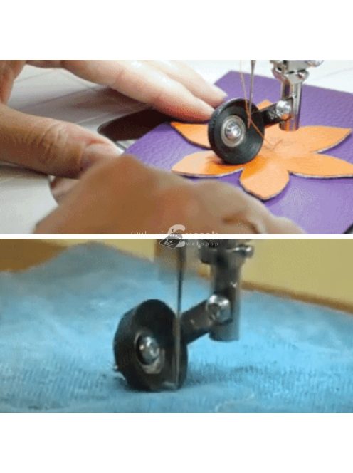 Rolfusz kerék, görgős varrógép talp, görgős talp
