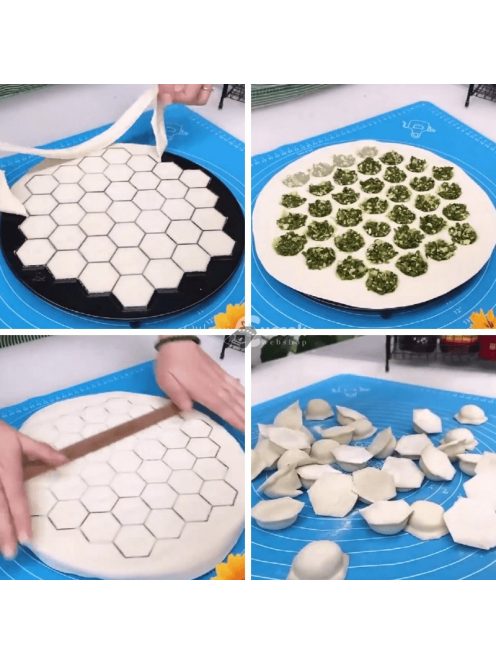 Töltött tészta készítő alumínium forma