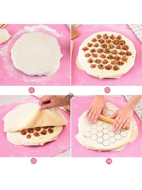 Töltött tészta készítő alumínium forma