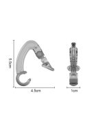 Fülhallgató rögzítő, csipesz