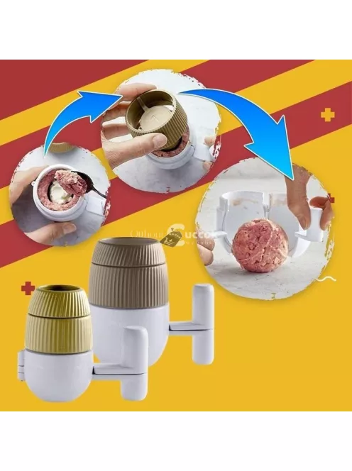 Töltött húsgolyó, húsgombóc készítő (2 méretű)
