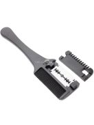 Hajvágó fésű, Hajritkító és hajformázó borotva fésű