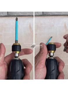 Gyorscserélő bittartó fúróhoz