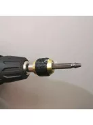 Gyorscserélő bittartó fúróhoz