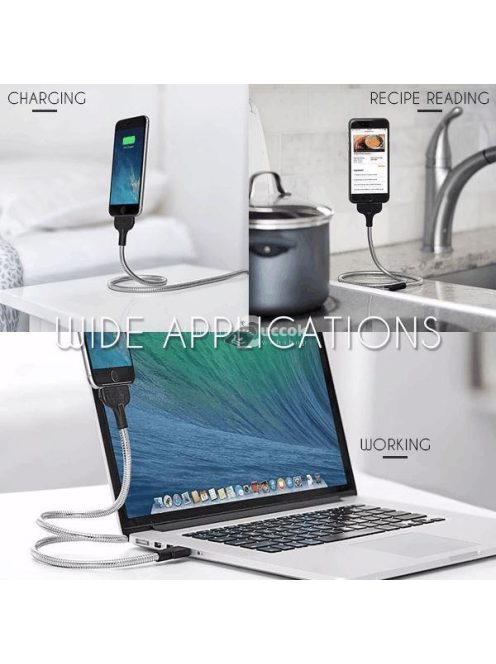 Formázható, USB töltő- és adatkábel