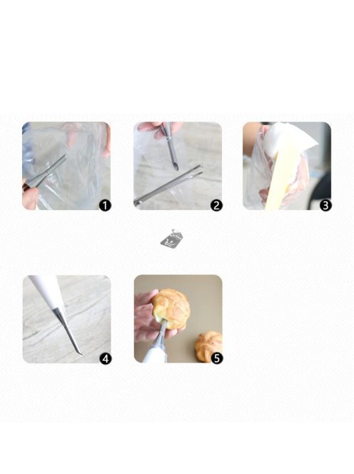 Süteménytöltő, fánktöltő (4 db)