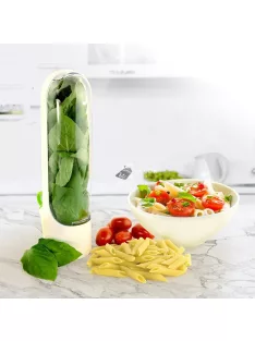 Frissentartó váza fűszernövényekhez