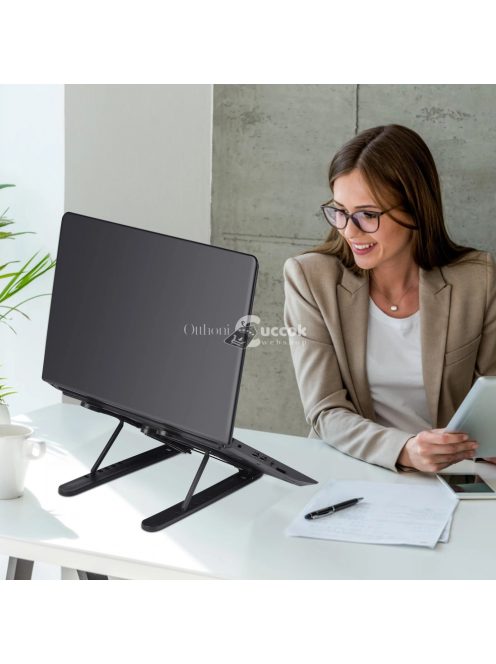 Állítható alumínium laptop állvány