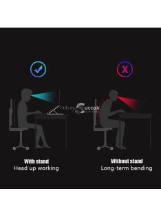 Állítható alumínium laptop állvány