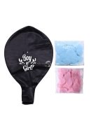 Boy or Girl lufi, Babaváró party léggömmb konfettivel