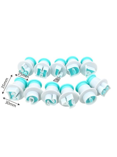 ABC betű szaggató tortadíszítéshez, ABC-s fondant forma