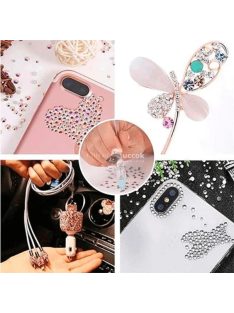   Dekorációs készlet, 2000 DB díszítő Strasszkő applikátorral