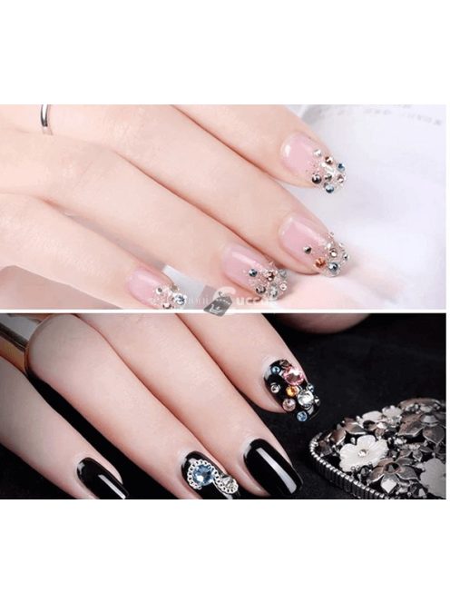 Dekorációs készlet, 2000 DB díszítő Strasszkő applikátorral