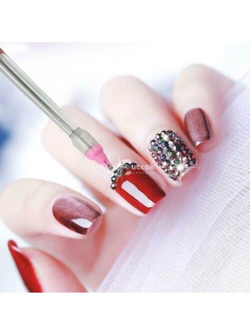 Dekorációs készlet, 2000 DB díszítő Strasszkő applikátorral