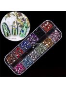 Dekorációs készlet, 2000 DB díszítő Strasszkő applikátorral