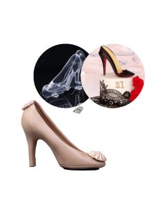 Magassarkú tortadísz forma, fondant, csokoládé forma