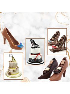 Magassarkú tortadísz forma, fondant, csokoládé forma