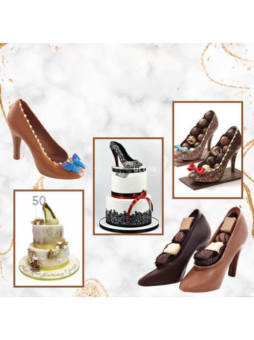 Magassarkú tortadísz forma, fondant, csokoládé forma