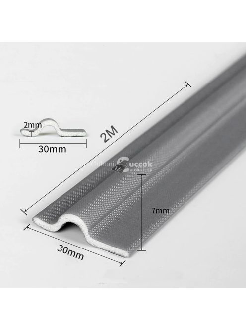 Öntapadós hang és hőszigetelő nyílászáró gumi