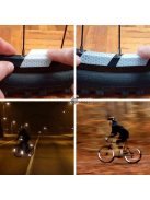Kerékpár öntapadós fényvisszaverő ragasztószalag  - Fehér
