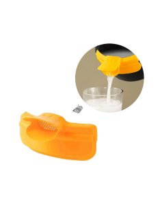 Edény Szélére Illeszthető Szilikon Szűrő