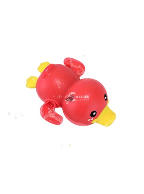 Úszkáló kacsa fürdőjáték - Piros