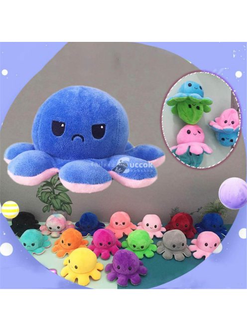 Hangulat plüss, kifordítható hangulat polip