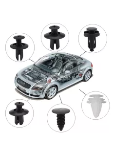 Autó Patent, Műanyag Szegecs szett (190db)