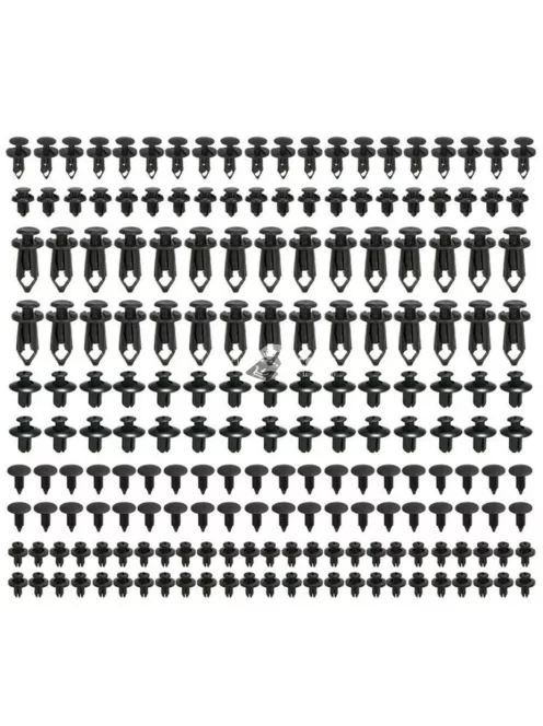 Autó Patent, Műanyag Szegecs szett (190db)