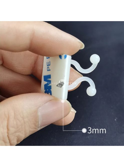 Hegymászó, mászó növény rögzítő öntapadós csat