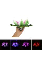 Óriás napelemes tavirózsa