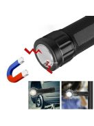 360 fokban forgatható LED zseblámpa mágneses rögzítéssel 