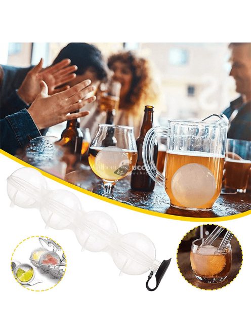 Óriás jéggolyó készítő