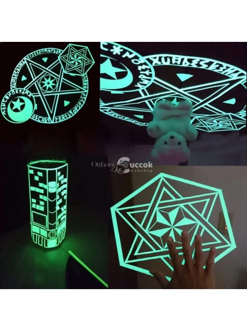 Fluoreszkáló dekorációs szalag, Fénylő biztonsági szalag