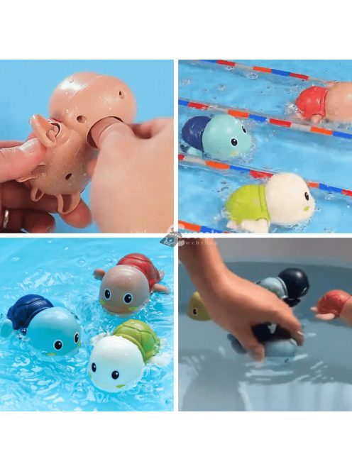 Úszkáló teknősös fürdőjáték